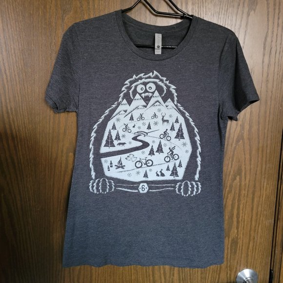 Twin Six Winter Fat Bike Graphic Tee Size Large - Picture 8 of 12